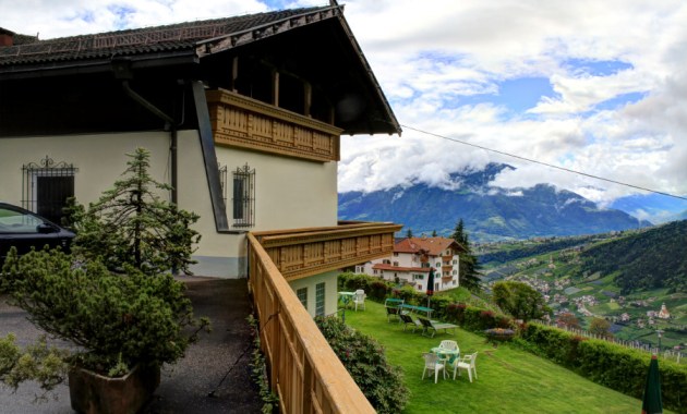 Bilderbuchausblick auf das Passeier Tal