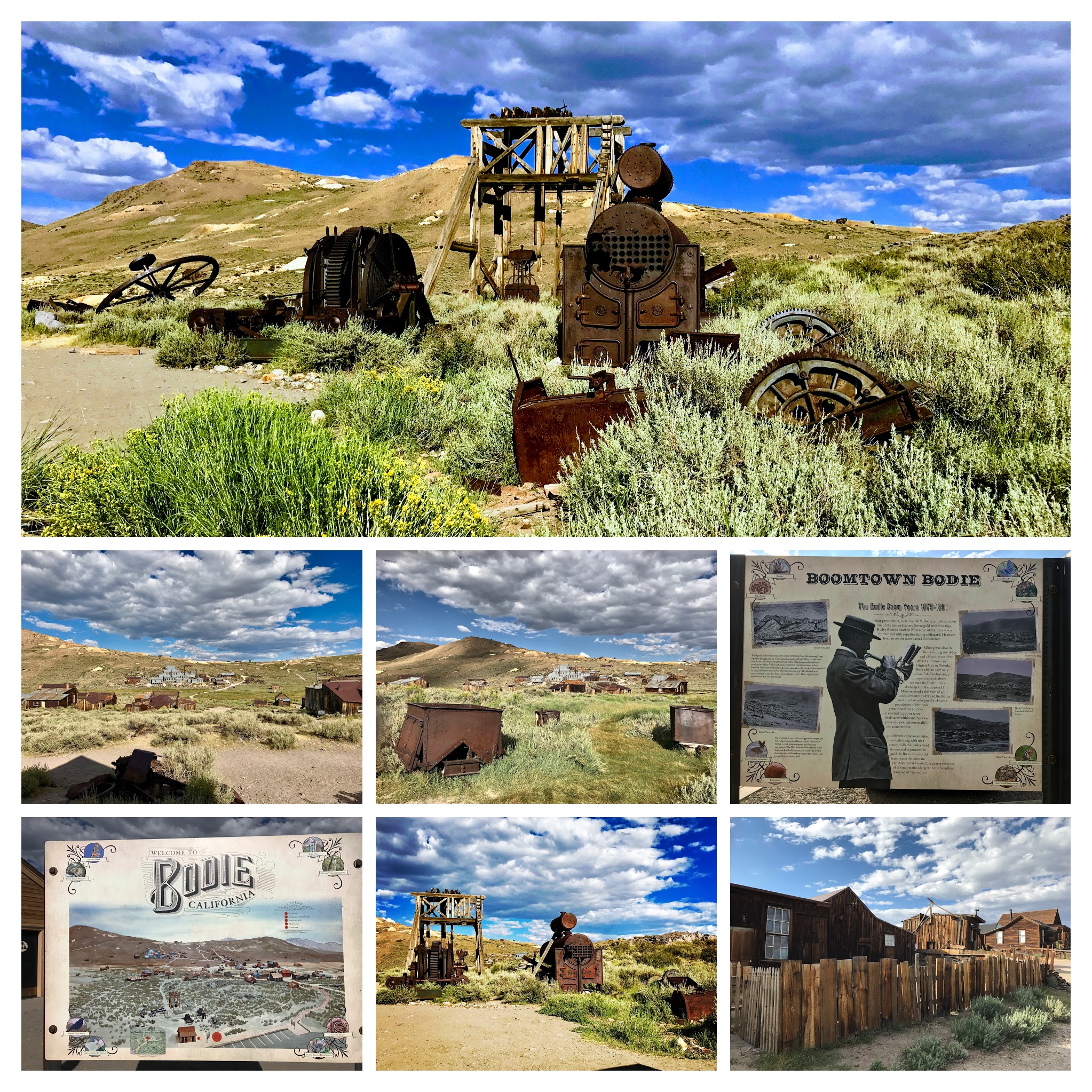 Bodie, die besterhaltene Ghost Town (Geisterstadt) im Südwesten der USA.