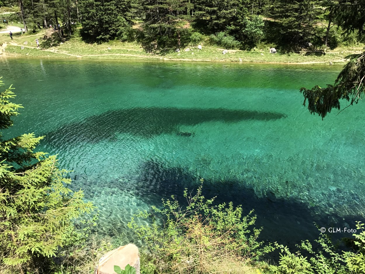 Karibik-Feeling am Grünen See bei Tragöß in der Steiermark 