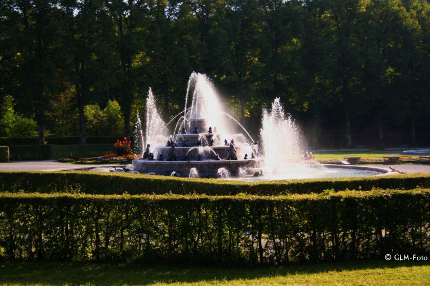 Latona-Brunnen-Wasserspiele