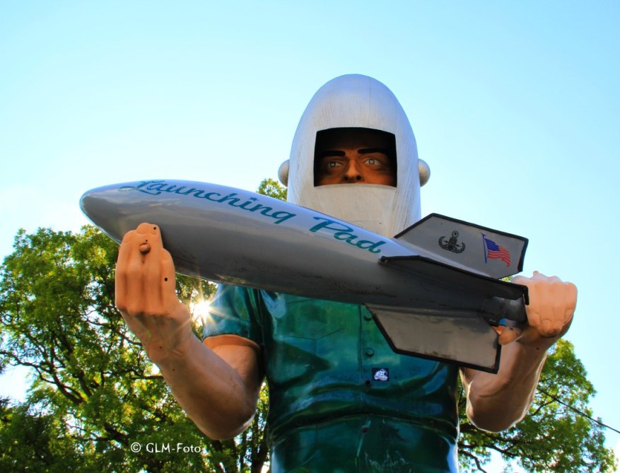Wilmington, das Launching Pad und der Gemini&nbsp;Giant