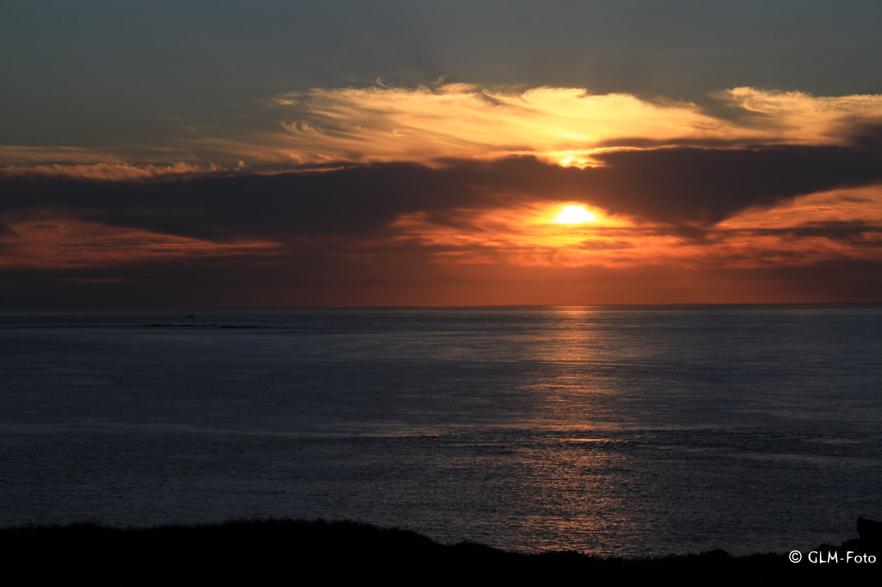 Sonnenuntergang am Point Grouin